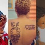 woman tattoo tinubu ft